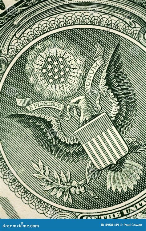 Great Seal Of The United States Reverse From The Back Of A One Dollar