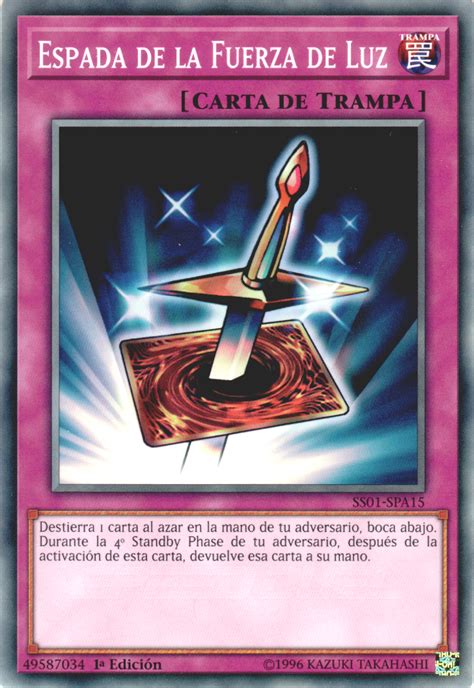 Espada De La Fuerza De Luz Yu Gi Oh Wiki En Español Fandom Powered