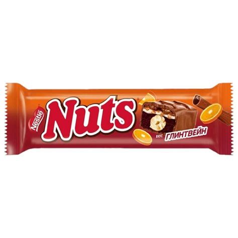 Шоколадный батончик Nuts Duo Глинтвейн , 60г 12 штук купить на OZON по ...