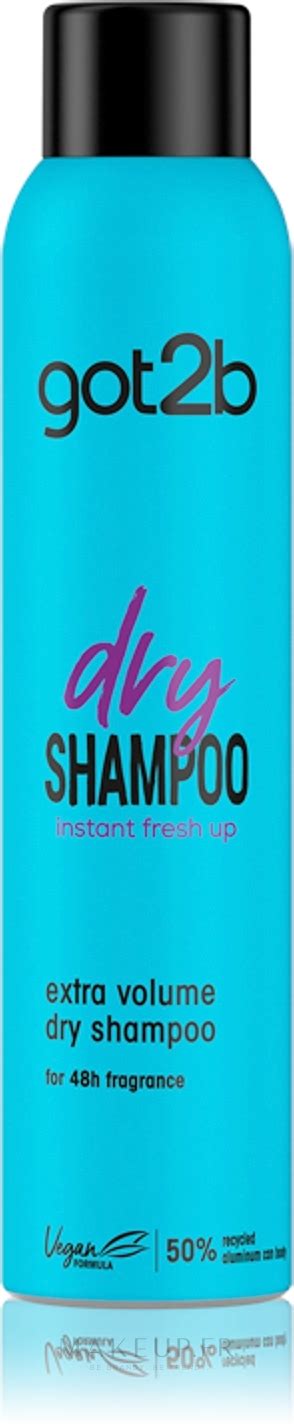 Schwarzkopf Got B Fresh It Up Volume Dry Shampoo Shampooing Sec