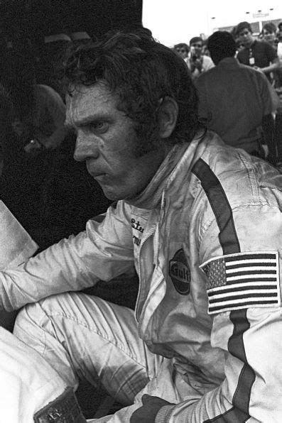 Steve McQueen Back Set Of Le Mans 1971 As Michael Delaney Steve