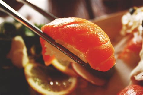 Salmon Sushi Royalty-Free Stock Photo