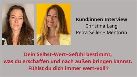 Kund Innen Interview Christina Lang Was Steckt Hinter Mangelndem