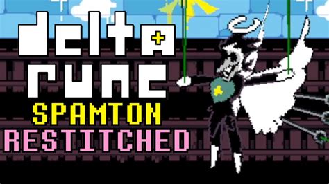 Spamton Restitched Spare And Fight Routes Deltarune Fan Game Youtube