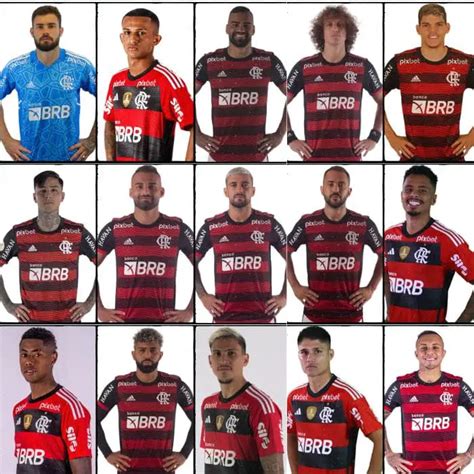 Flamengo Jogadores Elenco Profissional