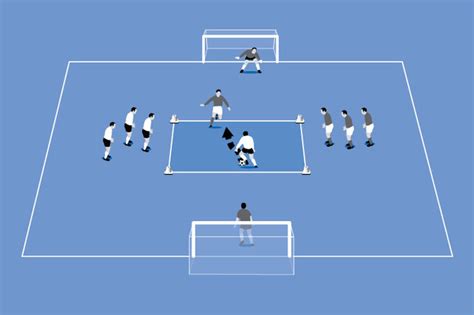 Win Your 1v1 Duels Advanced Football Soccer Training Drills