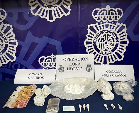 La Policía Nacional erradica en Mijas un punto de venta al menudeo de