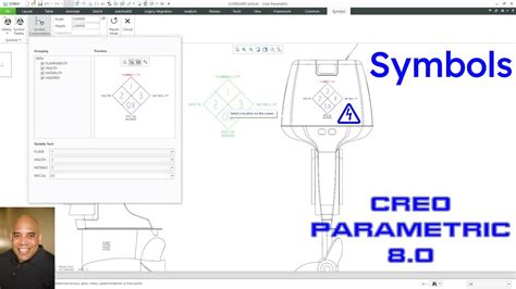 Creo Parametric Detailing Symbols Youtube