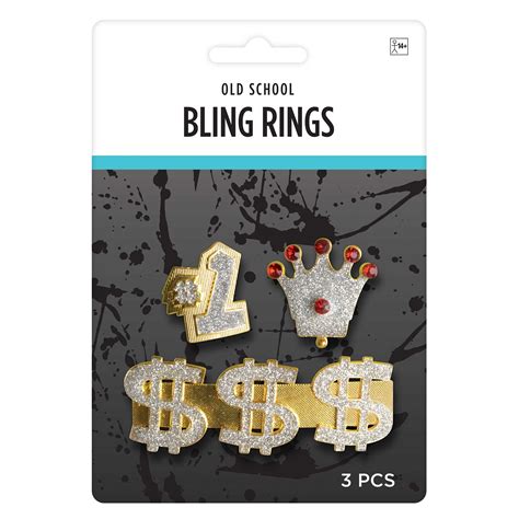 Bling Rings | Online Party Shop | Flim Flams Party Store