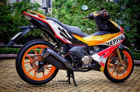 Honda Rs Repsol Aka Honda Supra Gtr Repsol Di Malay Flickr