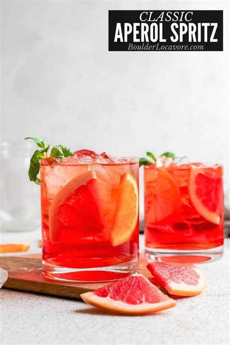 Aperol Spritz Recipe How To Make Aperol Spritz Boulder Locavore