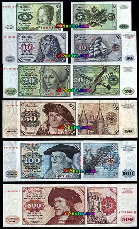 German Federal Republic banknotes - West Germany paper money catalog ...