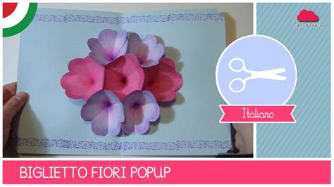 Biglietto FIORI POP UP Per La FESTA DELLA MAMMA Idea DIY YouTube