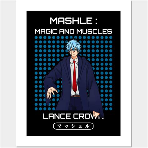 Lance Crown - Mashle - Mashle - Posters and Art Prints | TeePublic