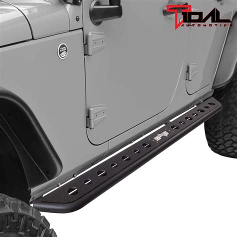 Amazon Tidal Steel Side Armor Running Boards Side Step Nerf Bars