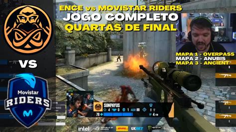 Ence Vs Movistar Riders Jogo Completo Todos Os Mapas Playoffs Esl