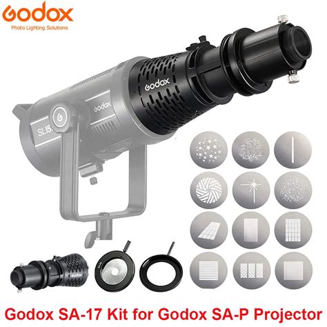 Godox Sa Kit For Godox Sa P Projector To Bowens Mount S Vl