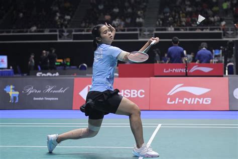 Foto Hasil Singapore Open Gregoria Kandas Di Semifinal Takluk