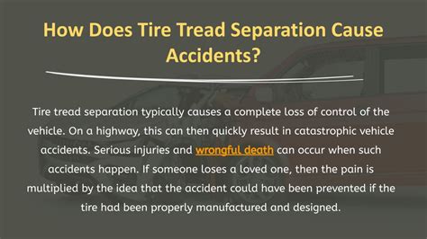 Ppt What Causes Tire Tread Separation Powerpoint Presentation Free