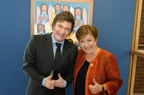 Milei Se Reuni Con Kristalina Georgieva Para Negociar Un Nuevo Acuerdo