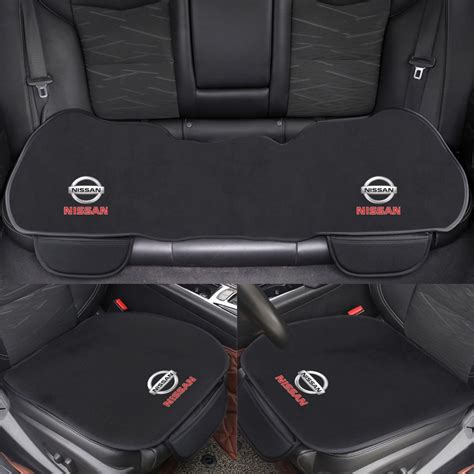 Car Seat Cushion Non Slip Cover Velvet Plush Pcs For Nissan Nismo X