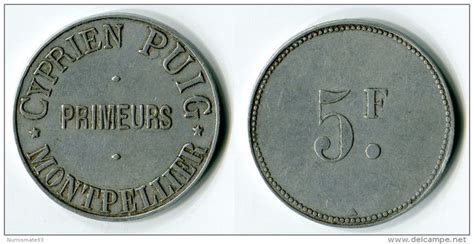 N Monnaie De N Cessit Montpellier Cyprien Puig Francs