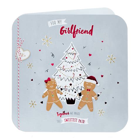 Buy Girlfriend Gingerbread Christmas Card For Gbp 1 99 Card Factory Uk