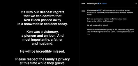 Tragic News As Ken Block, Gymkhana Legend And DC Shoes Co-founder ...