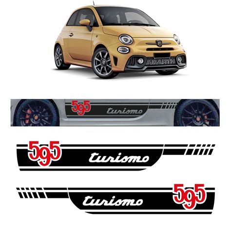 Fasce Laterali Adesive Fiat Abarth Turismo Per Fiancate