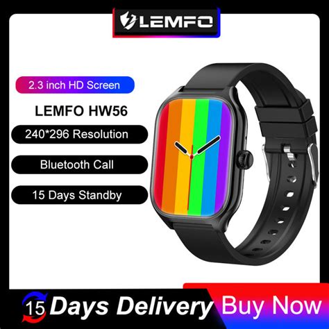 LEMFO Smart Watch Men Women Bluetooth Call Sport Smartwatch 2023