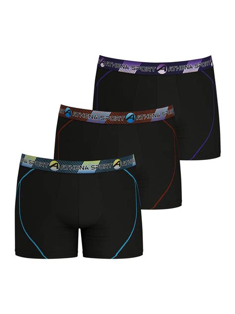 Lot De Boxers Longs Training Dry Ath Na Homme Daxon