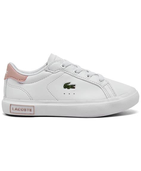 Lacoste Toddler Girls Powercourt Casual Sneakers From Finish Line Macys