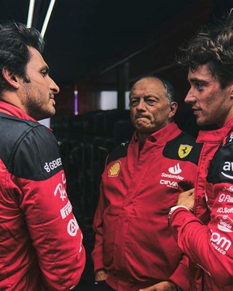 Carlos Sainz Charles Leclerc Dutch GP Ferrari 2023 Charlos C²