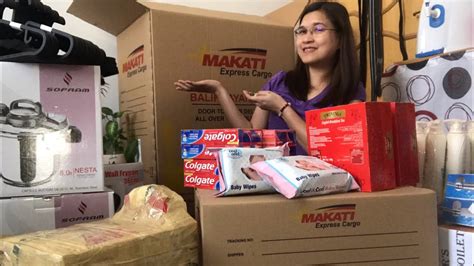 Balikbayan Box Haul Makati Express Cargo From Abu Dhabi To