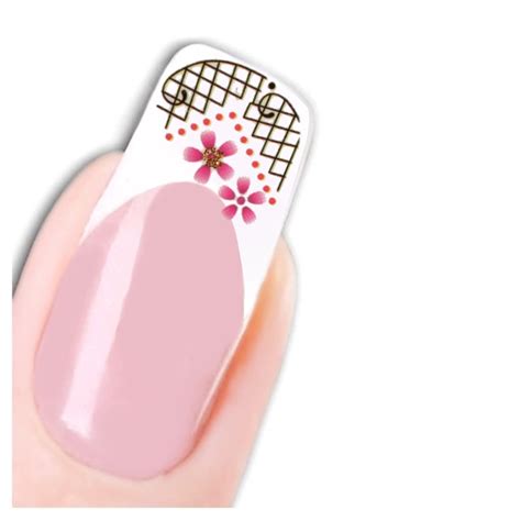 Tattoo Nail Art Blumen Aufkleber Nagel Sticker Neu Justfox De Der