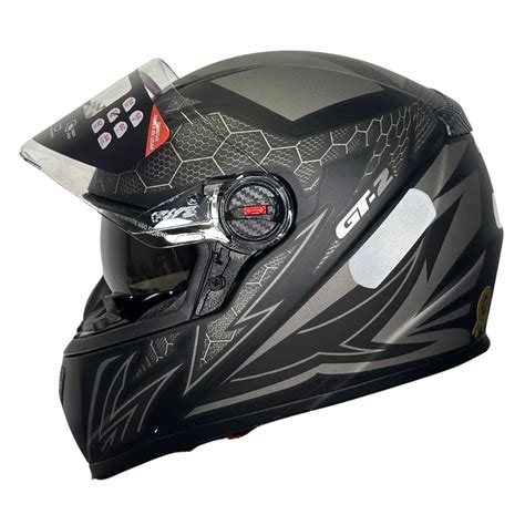 Capacete FW3 GTX 2 Preto Fosco C Viseira Solar