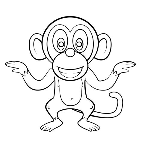 Dance Monkey Sketch Illustration 16674352 Vector Art At Vecteezy