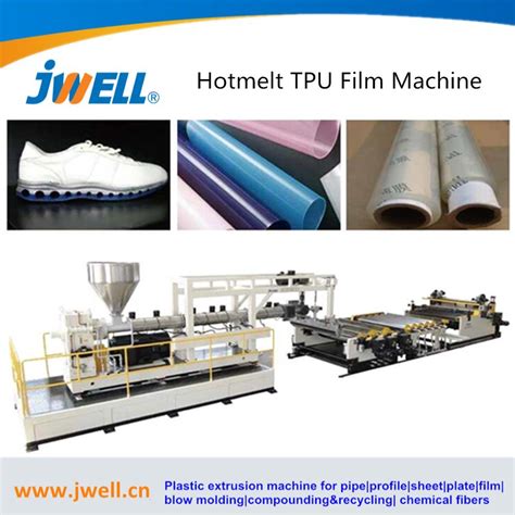 Jwell Tpu Thermoplastic Polyurathane Sheet Production Line China