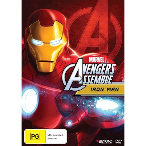 Marvel Avengers Assemble Iron Man Dvd Big W