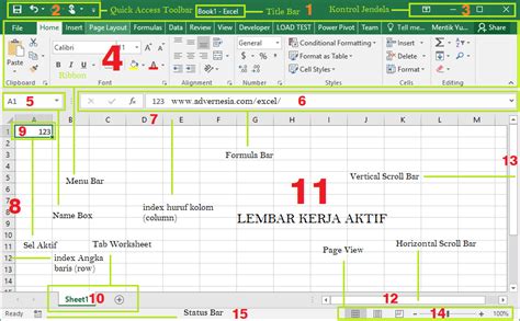 Pengertian Workbook Pada Excel Cara Membuat Fungsi Dan Bagiannya