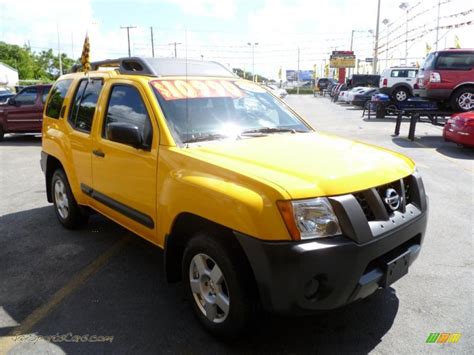 Nissan exterra yellow