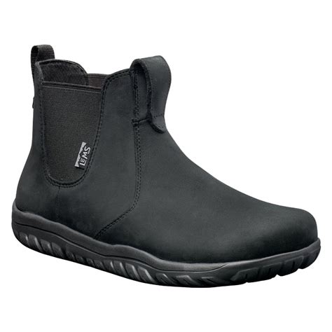 Lems Chelsea Boot Waterproof Obsidian Natural Footgear