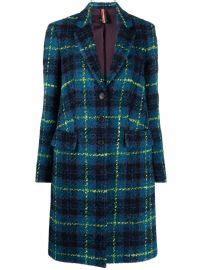 Statement Outerwear How Olivia S Ps Paul Smith Plaid Coat Captures