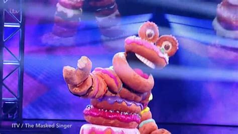 The Masked Singer Fans Work Out Identity Of Doughnuts And It S Not Gary Lineker Mirror