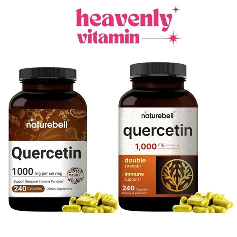 Jual Naturebell Quercetin 1000mg Per Serving 240 Capsules