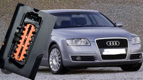 Gdzie jest gniazdo OBD Audi A6 C6 obd2 obdii jak znaleźć diagnostyczne