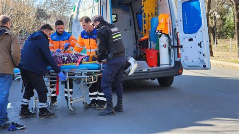 Una Mujer Lesionada Tras Un Siniestro Vial En Calle 19 Y 6 Infopico