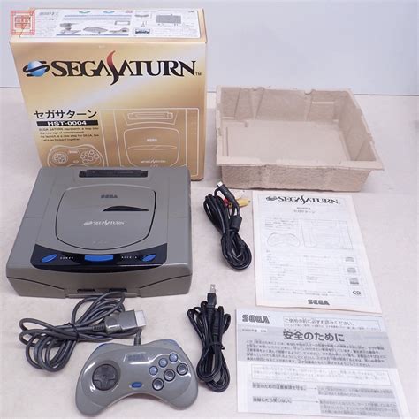 【傷や汚れあり】動作品 Ss セガサターン 本体 Hst 3210 Hst 0004 Sega Saturn セガ Sega 箱説付【20