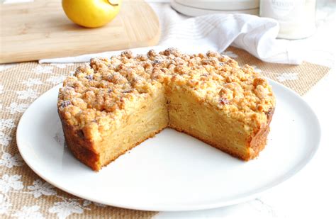 Gâteau Crumble aux pommes Les Dégustations Dangereuses