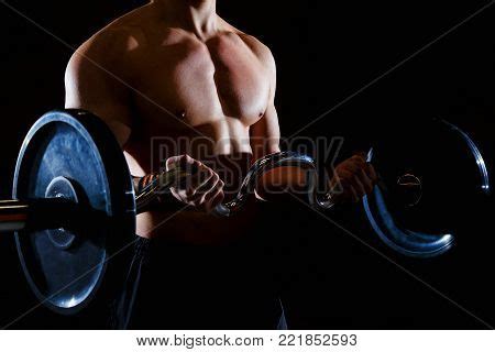 Muscular Man Workout Image & Photo (Free Trial) | Bigstock